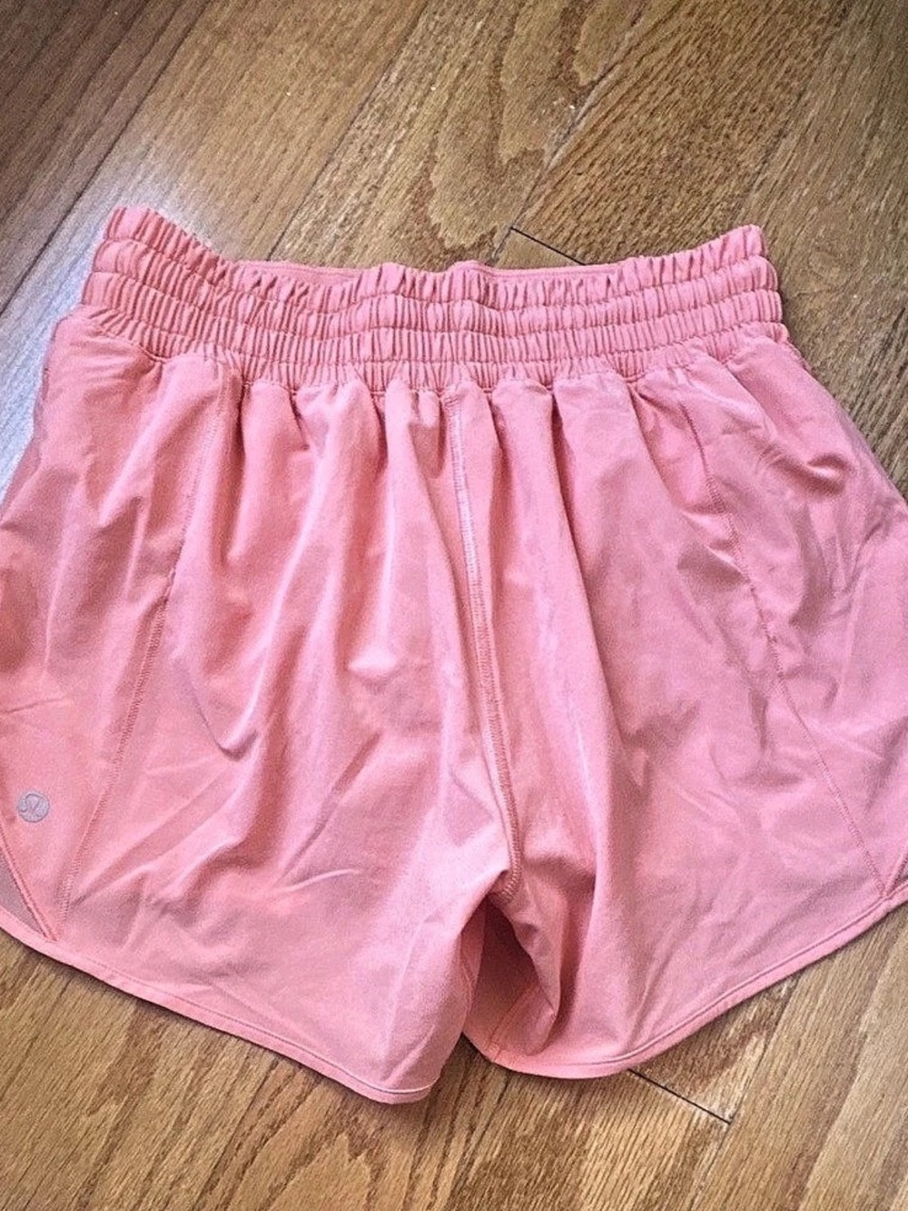 Lululemon Hotty Hot High-Rise Lined Short Athletic Shorts Pink
